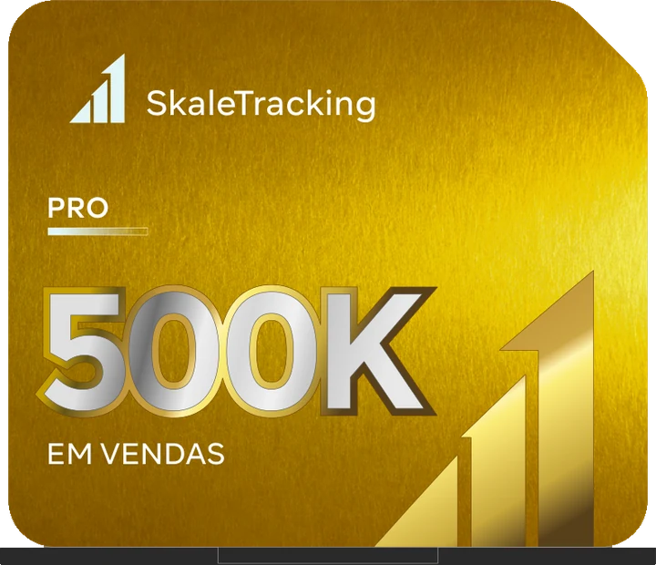 Troféu Pro, gema Ouro, entregue ao cruzar R$ 500 mil em vendas